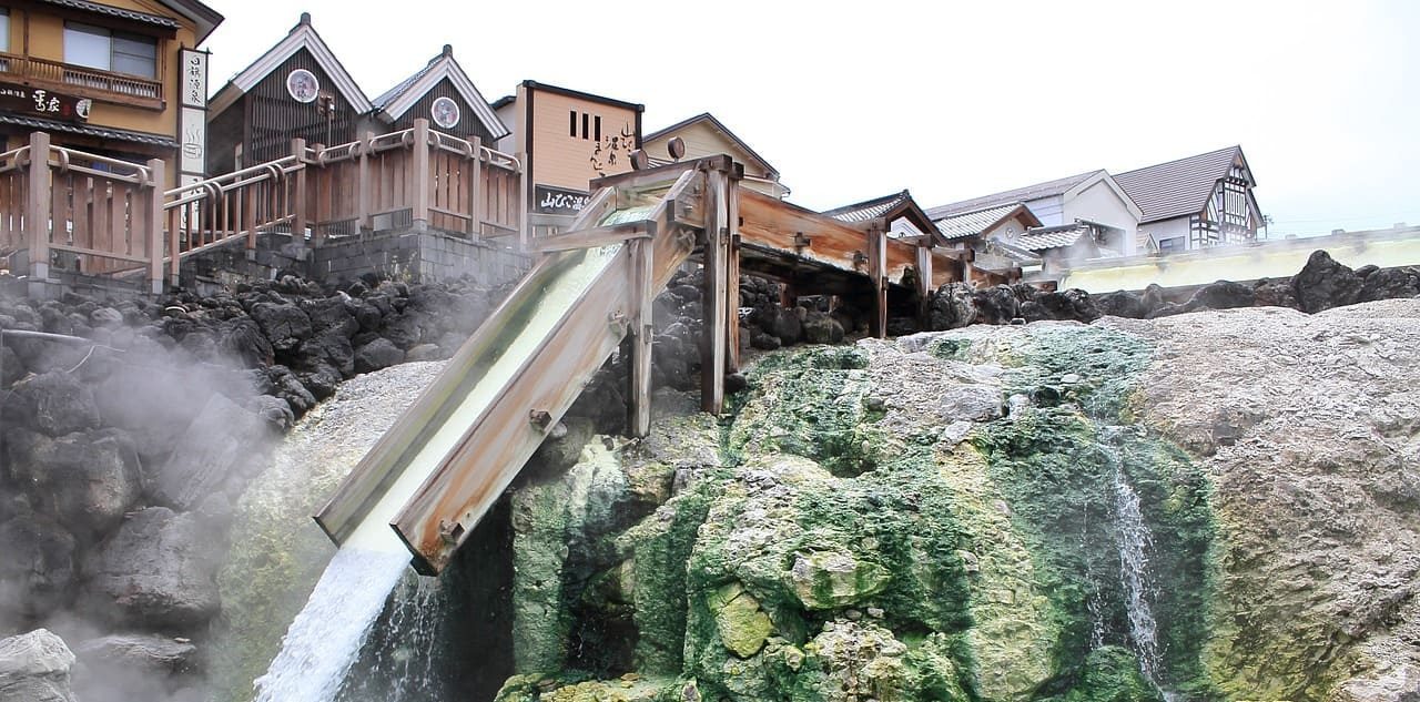 Le terme di Kusatsu Onsen